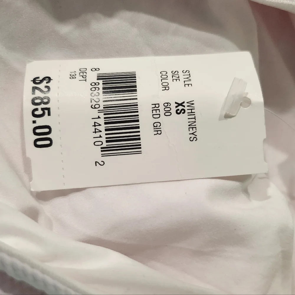 ALEXANDRA MIRO WHITNEY STRUCTURED ONE PIECE SWIMSUIT IN RED GIRAFFE - Picture 6 of 9